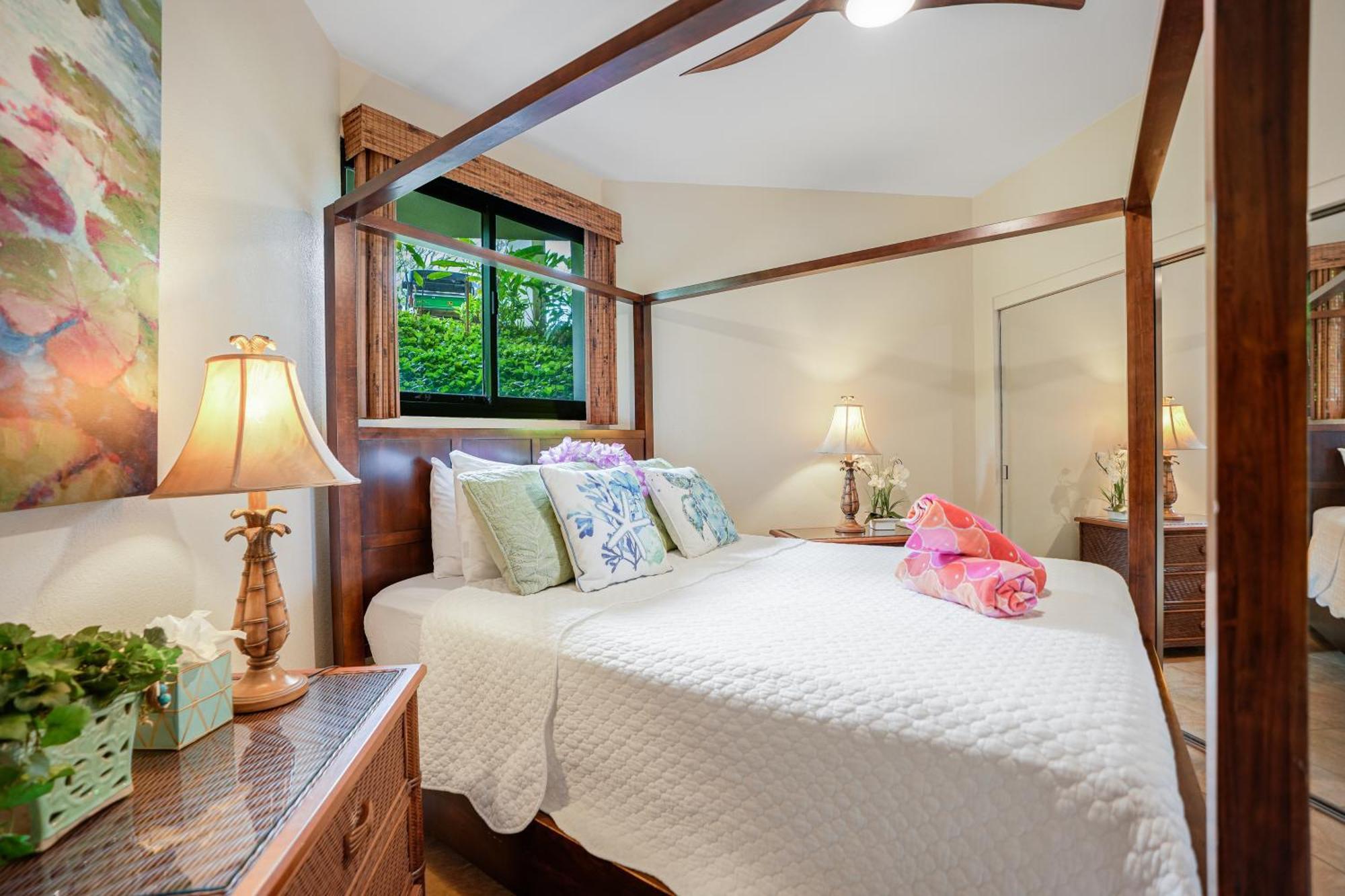 Puu Poa Leilighet Princeville Rom bilde